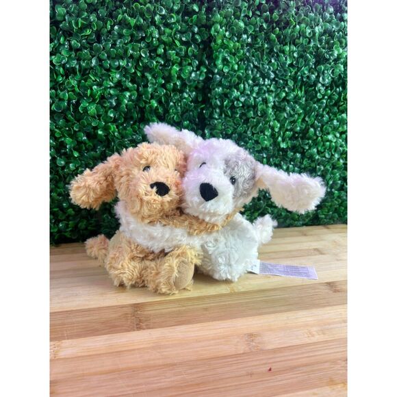 WARMIES Puppy Hugs Microwavable Plush Stuffed Animal Calming Dogs - Picture 1 of 11